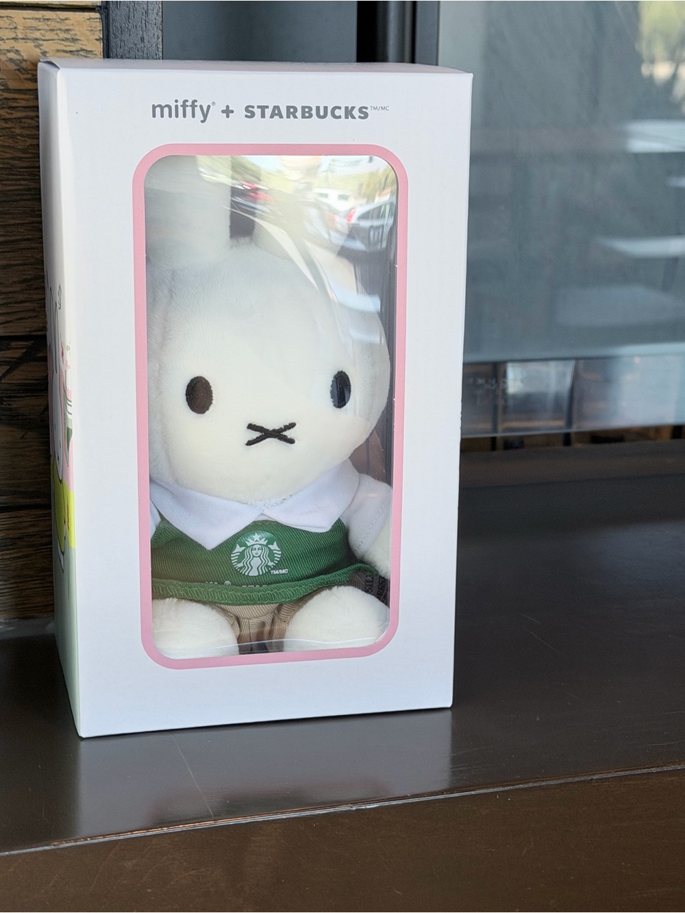 Limited Edition Miffy Plush Bunny  in Green Apron